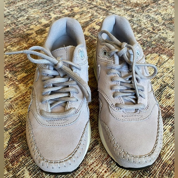 Nike Air Max One Premium Woven Purple Women’s Sneakers - Picture 10 of 10